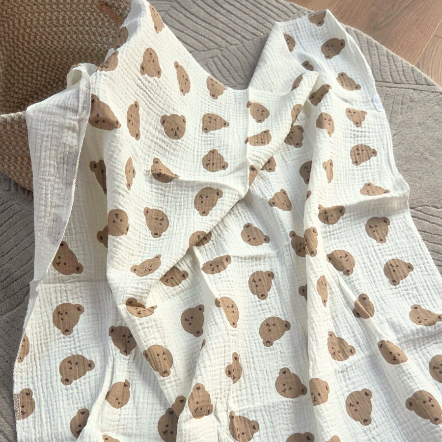 Pieluszka muślinowa Misiuszka