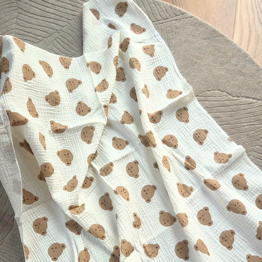 Pieluszka muślinowa Misiuszka