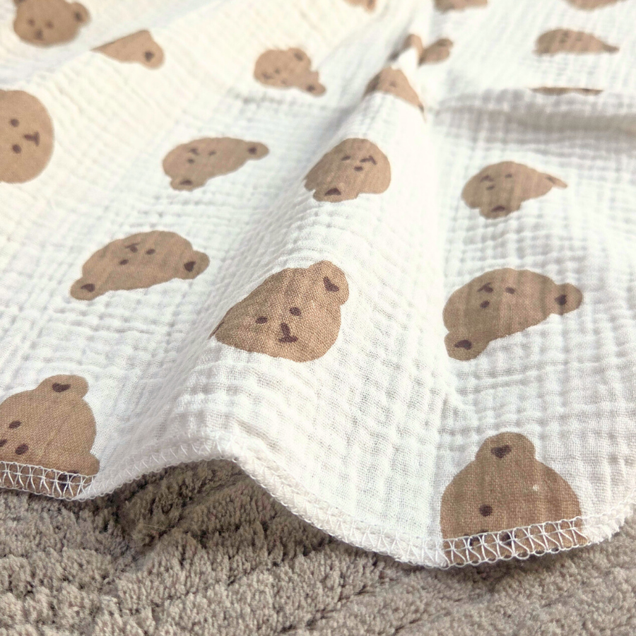 Pieluszka muślinowa Misiuszka