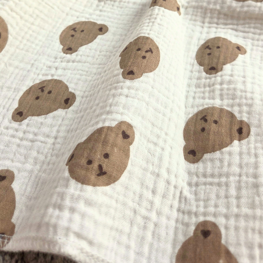 Pieluszka muślinowa Misiuszka