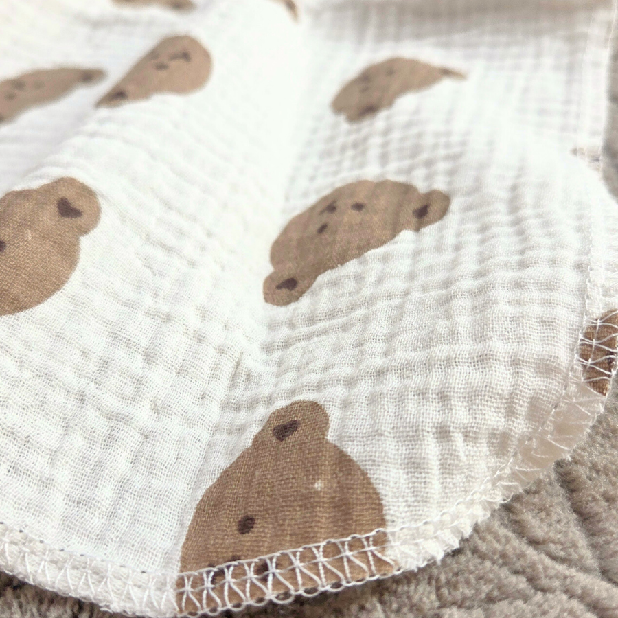 Pieluszka muślinowa Misiuszka