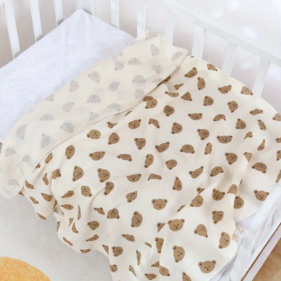 Pieluszka muślinowa Misiuszka