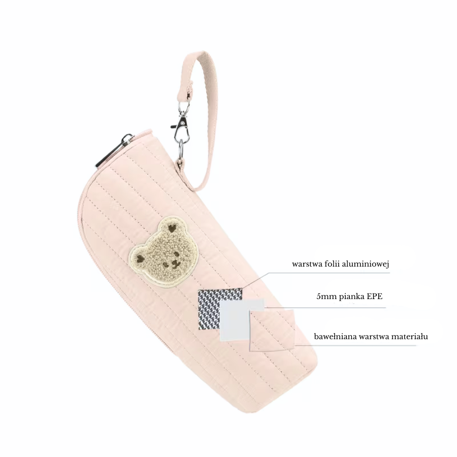 Pokrowiec termiczny na butelkę TeddyThermo One