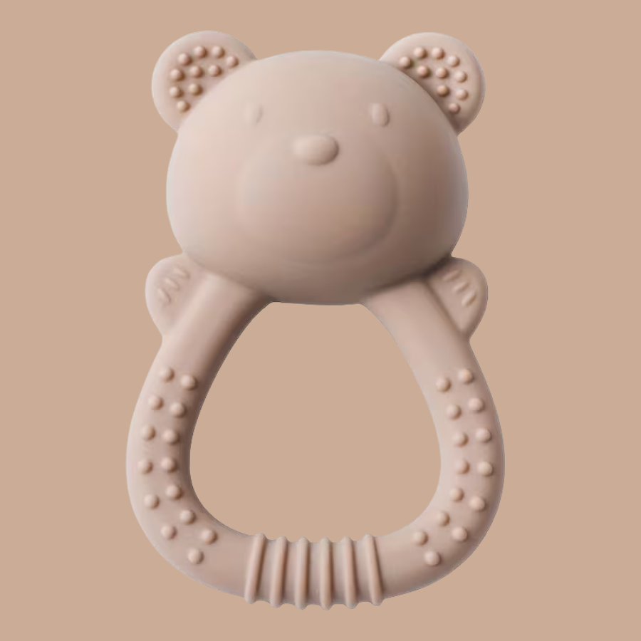 Gryzak silikonowy Miś