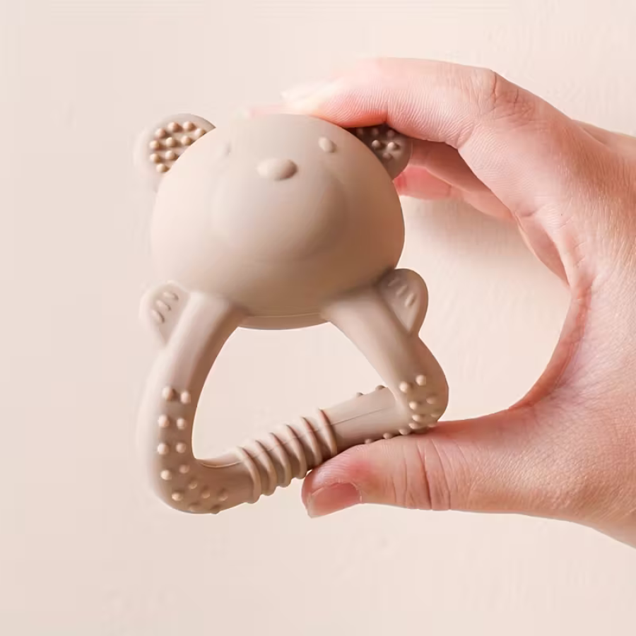 Gryzak silikonowy Miś