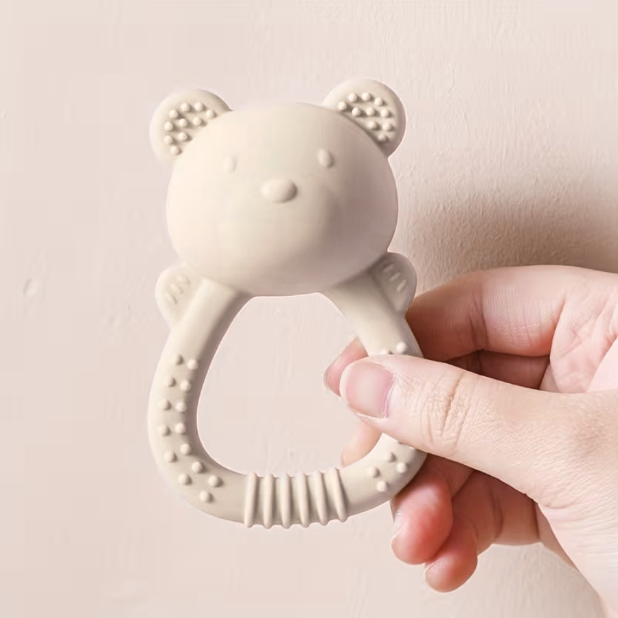 Gryzak silikonowy Miś