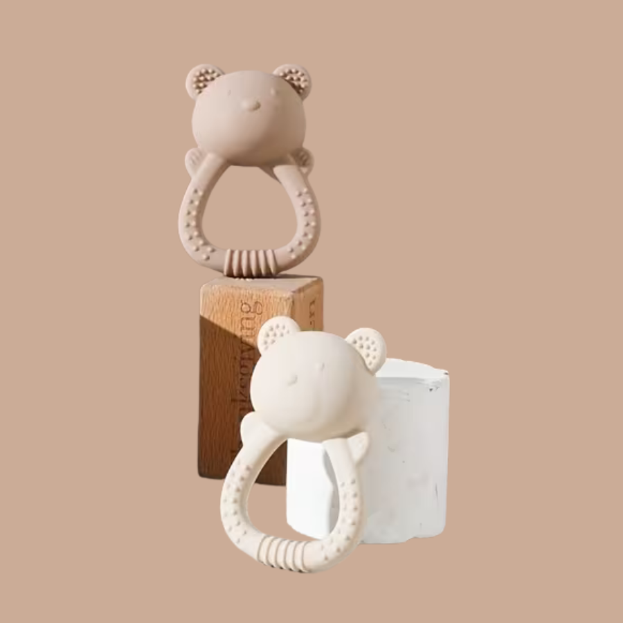 Gryzak silikonowy Miś