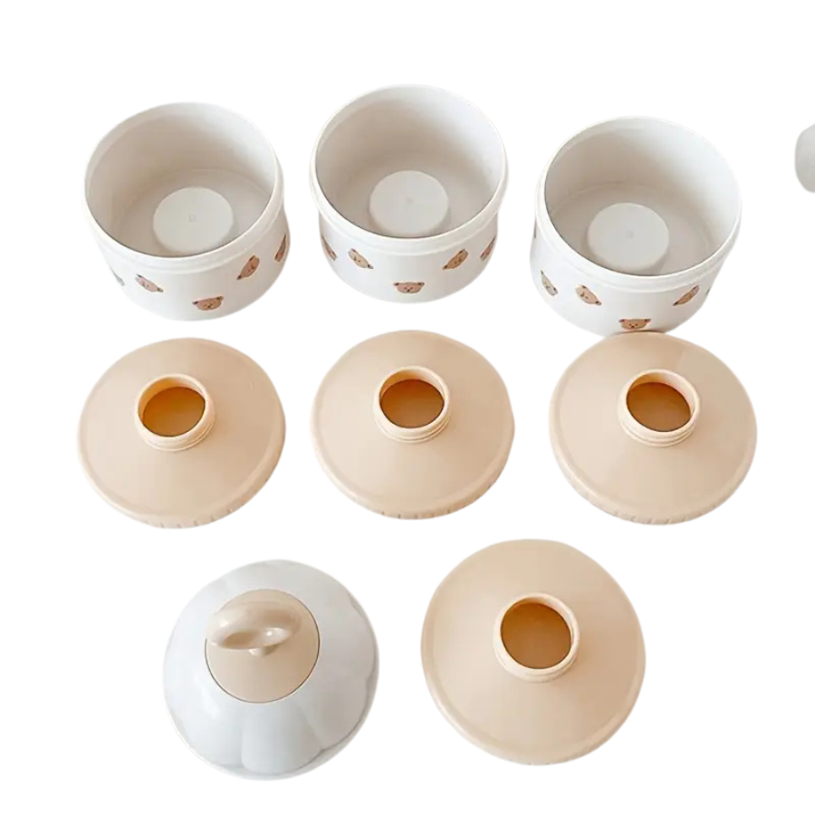 Pojemnik na mleko modyfikowane w misie